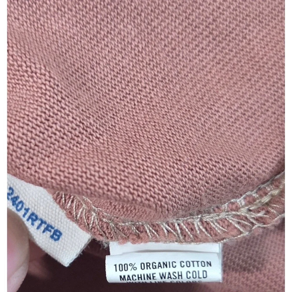 Taylor Stitch Heavyweight T Shirt Men's 44 XL Brown 100% Organic Cotton S/S GOOD